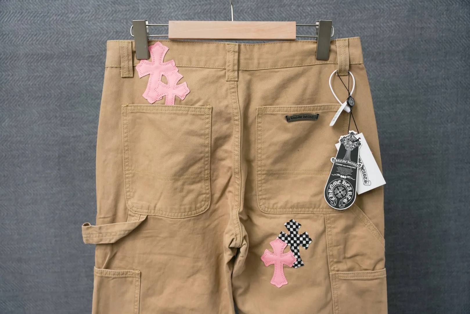 ：S 030 & Chrome Hearts Khaki Same Style ：Khaki Size：28 30 32 34 （S-XL)